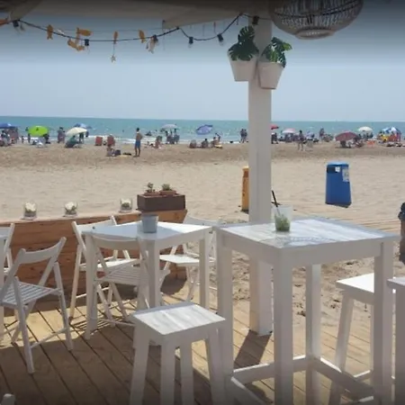Beach Valencia Luxury A40-13 Apartment With Terrace And Sea Views Buitenkant foto