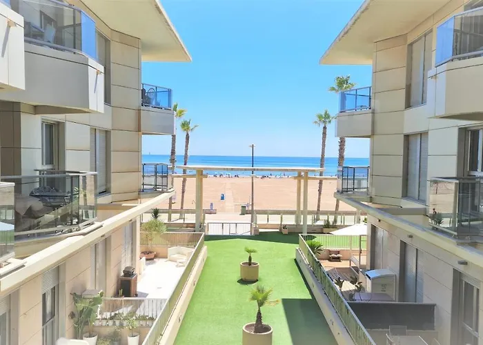 Beach Valencia Luxury A40-13 Apartment With Terrace And Sea Views